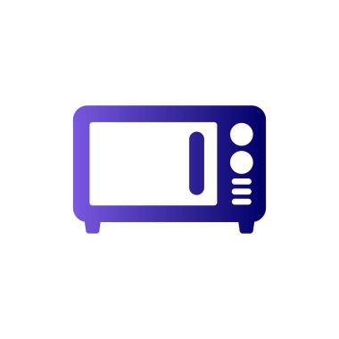 Microwave icon vector illustration background 