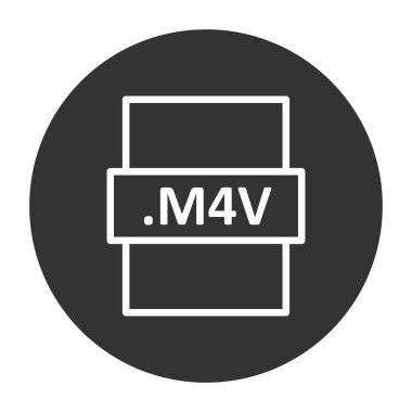 dosya biçimi simgesi, vektör illüstrasyonu