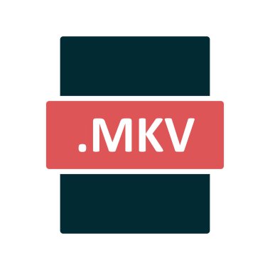 dosya biçimi simgesi, vektör illüstrasyonu