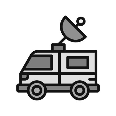 Haber Van simgesinin vektör illüstrasyonu