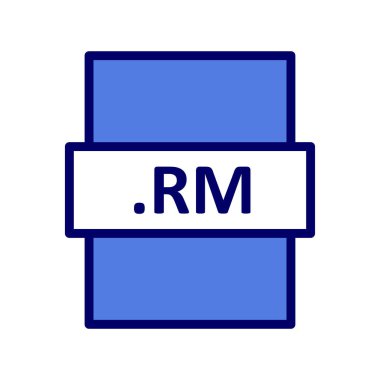 dosya biçimi simgesi, vektör illüstrasyonu