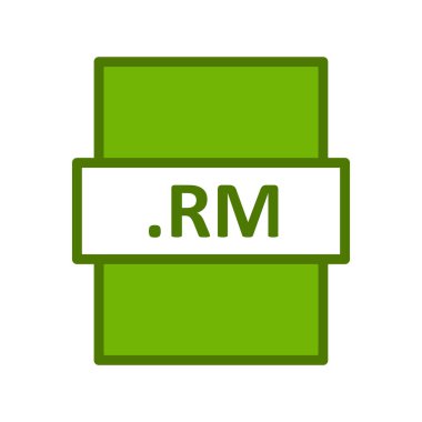 dosya biçimi simgesi, vektör illüstrasyonu