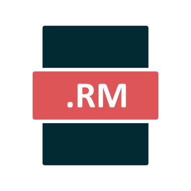 dosya biçimi simgesi, vektör illüstrasyonu