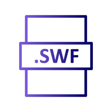 dosya biçimi simgesi, vektör illüstrasyonu