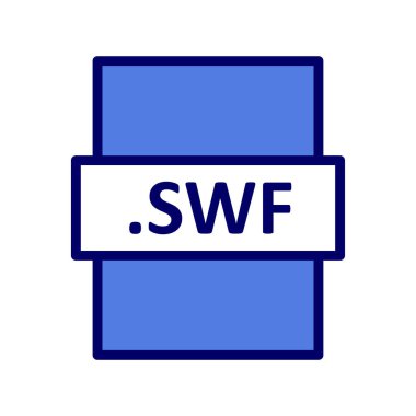 dosya biçimi simgesi, vektör illüstrasyonu