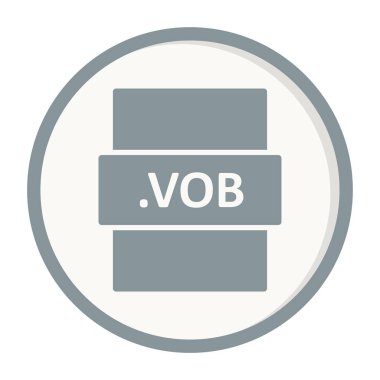 dosya biçimi simgesi, vektör illüstrasyonu