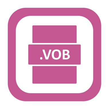 dosya biçimi simgesi, vektör illüstrasyonu