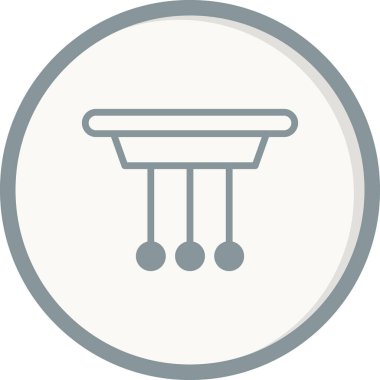 Sarkaç simgesi, vektör illüstrasyonu 