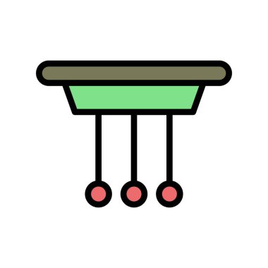 Sarkaç simgesi, vektör illüstrasyonu 