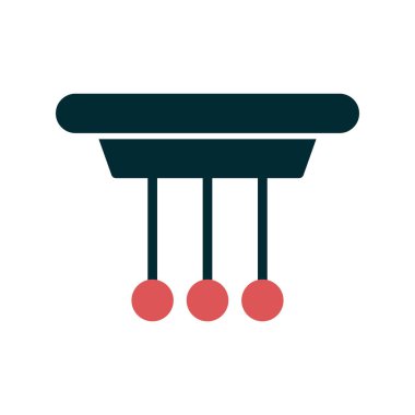 Sarkaç simgesi, vektör illüstrasyonu 