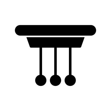 Sarkaç simgesi, vektör illüstrasyonu 