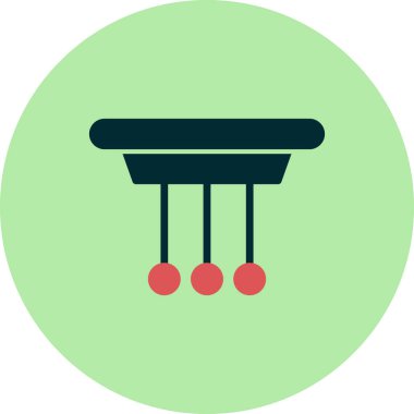 Sarkaç simgesi, vektör illüstrasyonu 