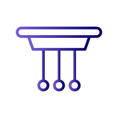 Sarkaç simgesi, vektör illüstrasyonu 