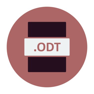 dosya biçimi simgesi, vektör illüstrasyonu