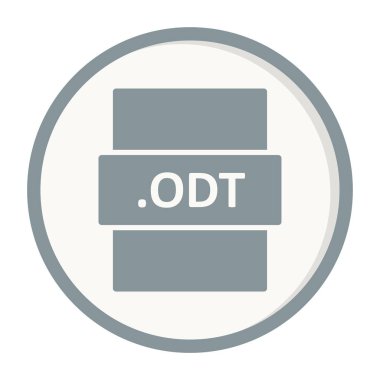 dosya biçimi simgesi, vektör illüstrasyonu