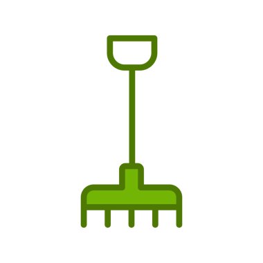  tırmık vektör çizimi, simge ögesi biçimi 