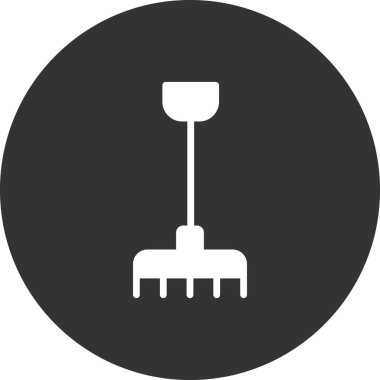  tırmık vektör çizimi, simge ögesi biçimi 