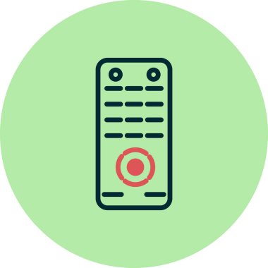 Modern b 'nin vektör çizimi cep telefonu simgesinden yoksun