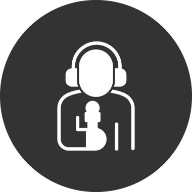 İnsan simgesinin vektör illüstrasyonu