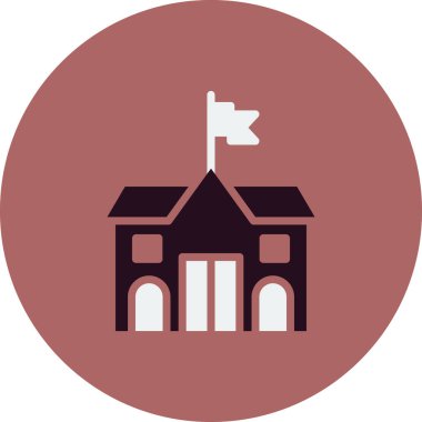 Modern eğitim ikonunun vektör illüstrasyonu