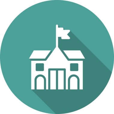 Modern eğitim ikonunun vektör illüstrasyonu