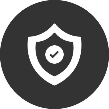 kalkan simgesi, vektör illüstrasyonu