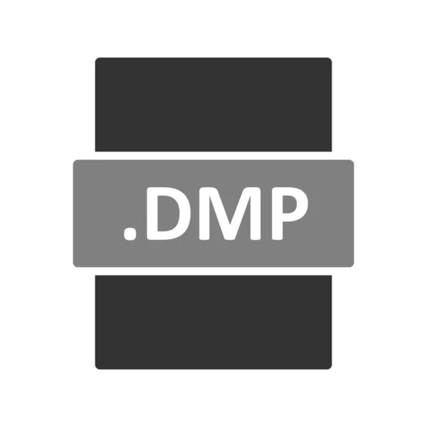 Dmp文件格式图标 矢量说明 — 图库矢量图片