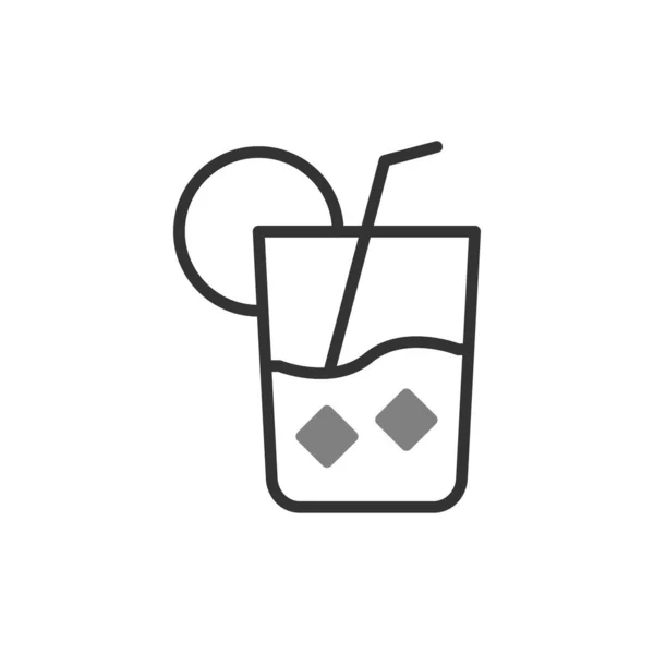 Lemonade Icon Vector Illustration Background — Image vectorielle