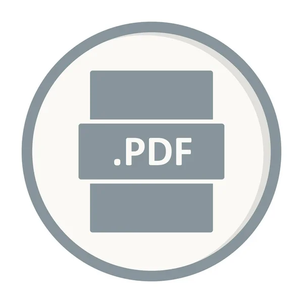 Ikona Formatu Pliku Ilustracja Wektora — Wektor stockowy