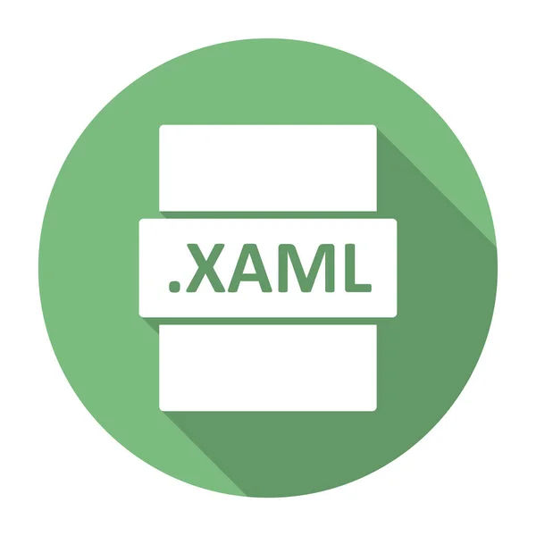 Xaml File Format Vector Illustration — Stock Vector