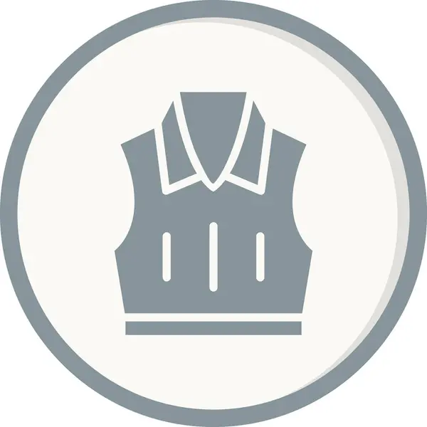 Icona Vettoriale Shirt — Vettoriale Stock