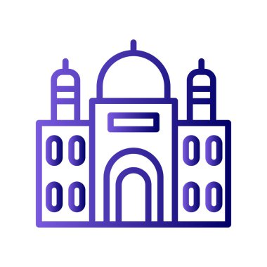 Modern eğitim ikonunun vektör illüstrasyonu