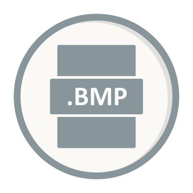 bmp dosya biçimi vektör illüstrasyonu