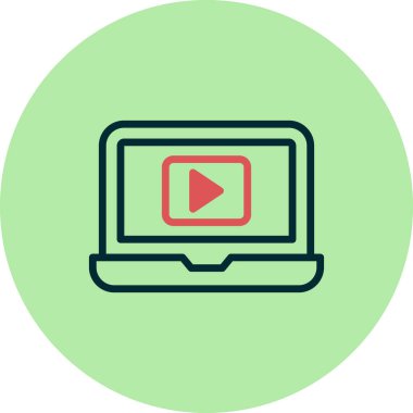 seo modern simgesinin vektör illüstrasyonu