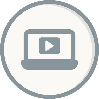 Video oynatıcı. Web simgesi