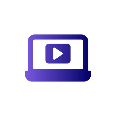 video oynatıcı simge vektör illüstrasyon tasarımı