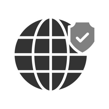 genel güvenlik vektör simgesi