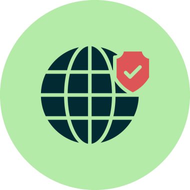 Modern simgenin vektör illüstrasyonu