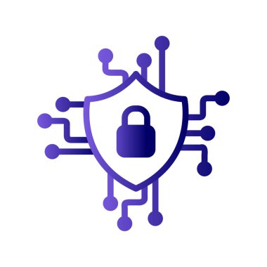 siber güvenlik kavramı, vektör illüstrasyonu