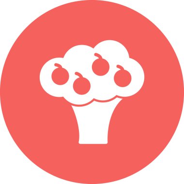 Gıda simgesinin vektör illüstrasyonu