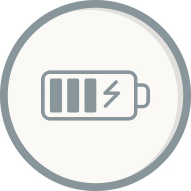 Pil. Web simgesi basit illüstrasyon