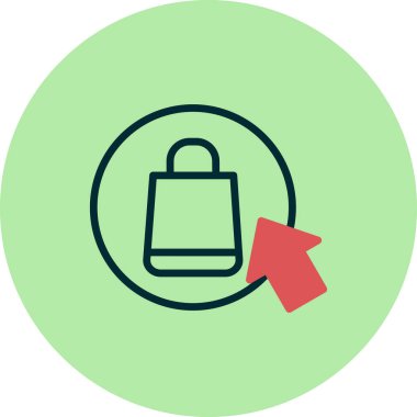 seo modern simgesinin vektör illüstrasyonu