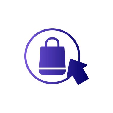 seo modern simgesinin vektör illüstrasyonu