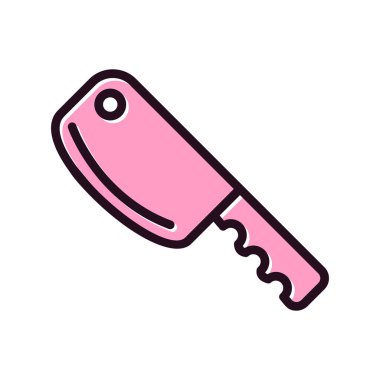 Yiyecek ve içecek ikonunun vektör illüstrasyonu