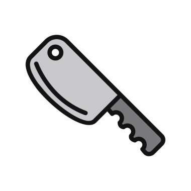 Yiyecek ve içecek ikonunun vektör illüstrasyonu