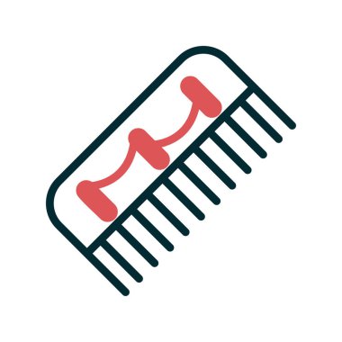 Tarak simge vektör çizim