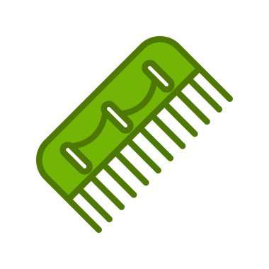 Tarak simge vektör çizim