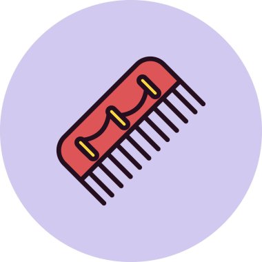 Tarak simge vektör çizim