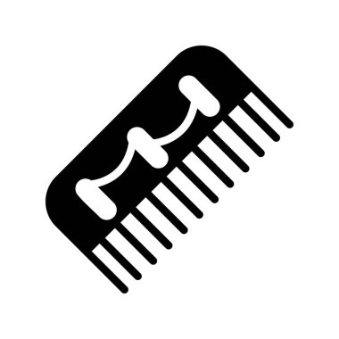 Tarak simge vektör çizim