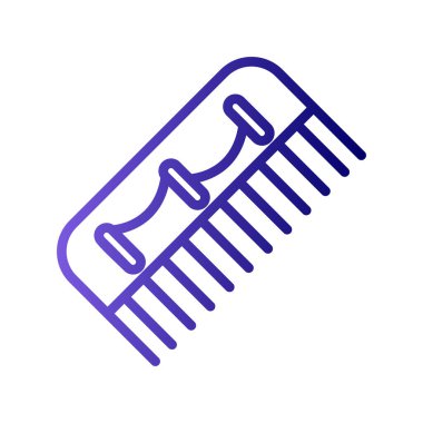 Tarak simge vektör çizim